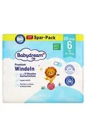 BABYDREAM PREMIUM XL 6 AUTIŅBIKSĪTES, 14-20KG, 60GAB.