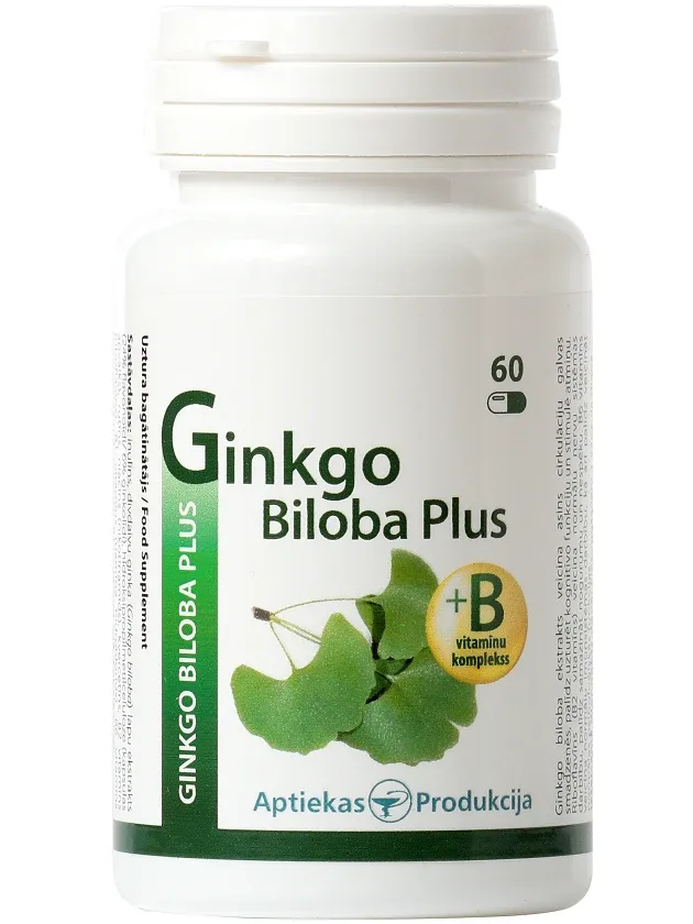 Ginkgo biloba plus, 60 kapsulas