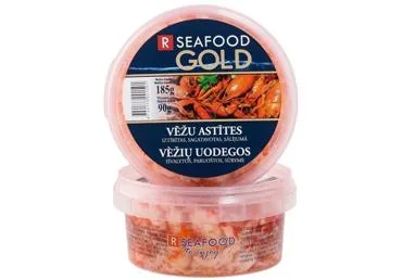Vēžu astītes sālījumā R seafood 185 g