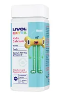 LIVOL EXTRA KIDS CALCIUM N90 UZTURA BAGĀTINĀTĀJS BĒRNIEM, 90GAB.