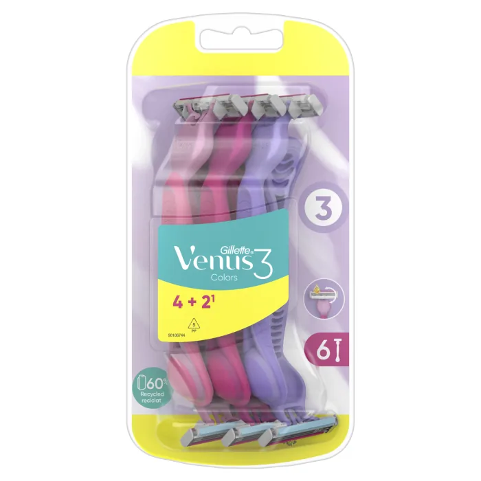 VIENR.SK.VENUS 3 SIMPLY YEL, 6 GAB.