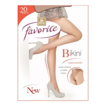 SIEVIEŠU ZEĶBIKSES FAVORITE BIKINI 20 DEN AR MEŽĢĪŅU BIKSĪTĒM 42146 BRONZO 1-2