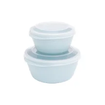 Pārtikas kārbu komplekts Good Cook, 2 gab., 0,25/ 0,5 l, tirkīza