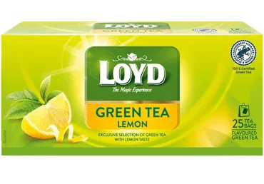 ZAĻĀ TĒJA LOYD CITRONU 25X1,5G