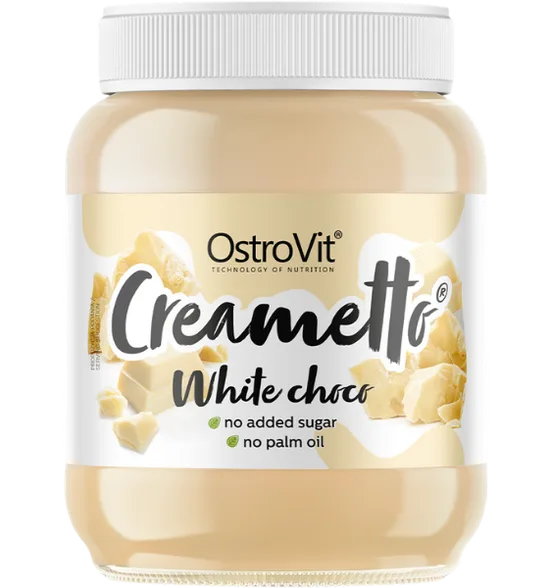 Ostrovit Creametto White Chocolate krēms, 350 g
