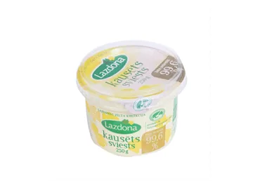 KAUSĒTS SVIESTS LAZDONA 99.6% 250G