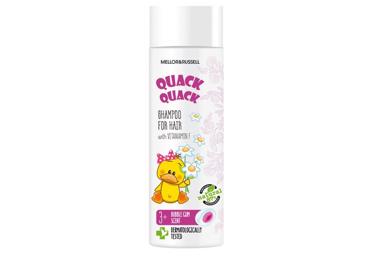 ŠAMPŪNS QUACK QUACK BUBBLE GUM 3+ 200ML