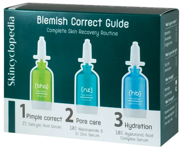 Skincyclopedia Blemish Guide 3 x 15 ml komplekts, 1 gab.