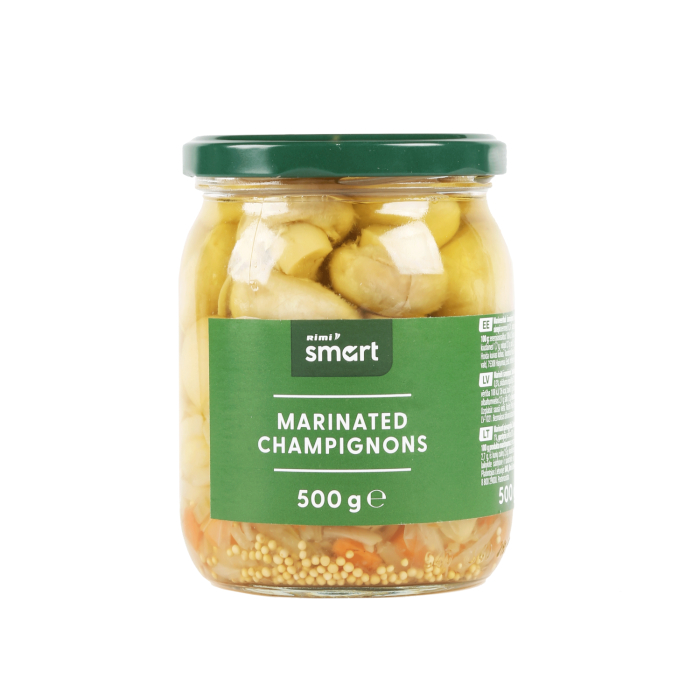 MARINĒTI ŠAMPINJONI RIMI SMART 500G/268G