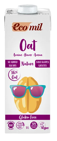 Ecomil BIO Gluten Free oat dzēriens, 1000 ml