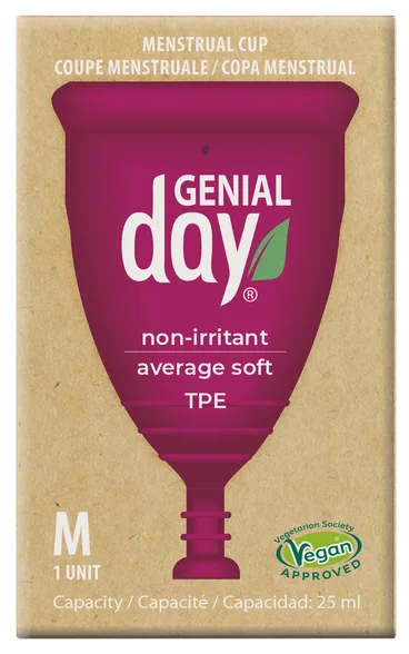 Genial Day Tpe M menstruālā piltuve, 1 gab.