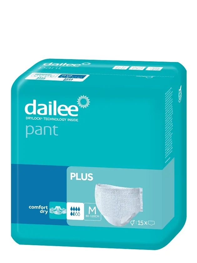 Dailee Pant Perf Plus M autiņbikses, 15 gb.