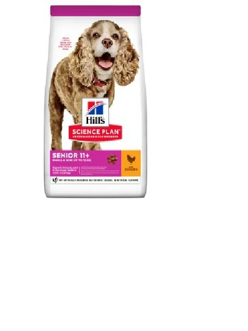 SAUSĀ BARĪBA SUŅIEM HILL’S SCIENCE PLAN CANINE SENIOR 11+, AR VISTU, 1.5KG
