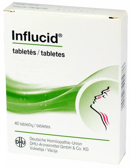 Influcid tabletes, 40 gab.