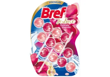 TUALETES BLOKS BREF DELUXE MAGNOLIA3X50G