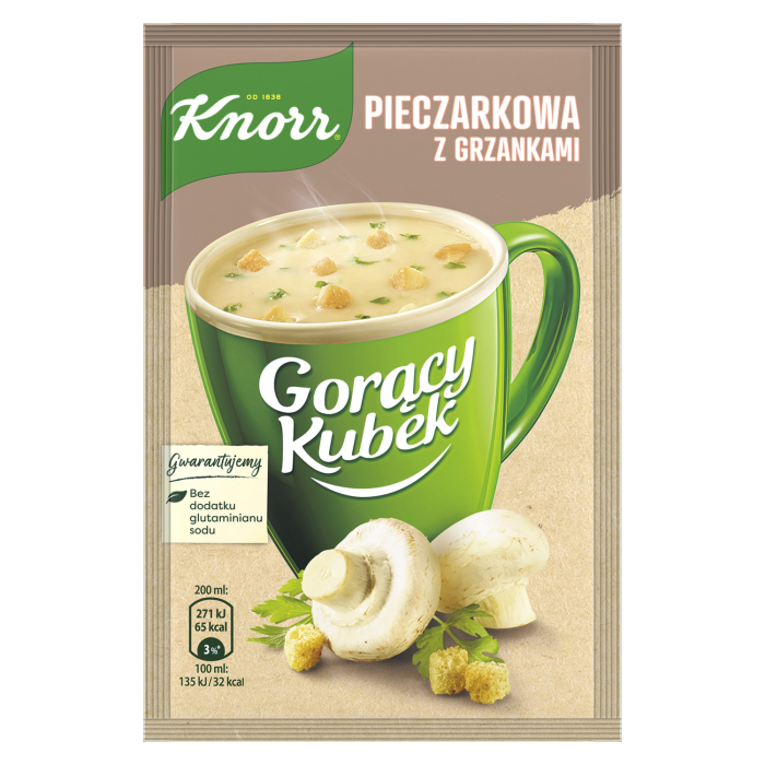 KRĒMZUPA KNORR ŠAMPINJONU 15G