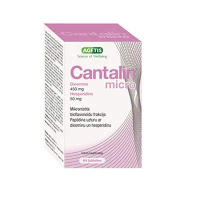 Cantalin Micro 450 mg/50 mg tabletes N64