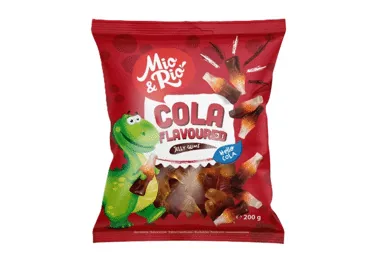 KOŠĻĀJAMĀS KONFEKTES MIO&RIO COLA 200G