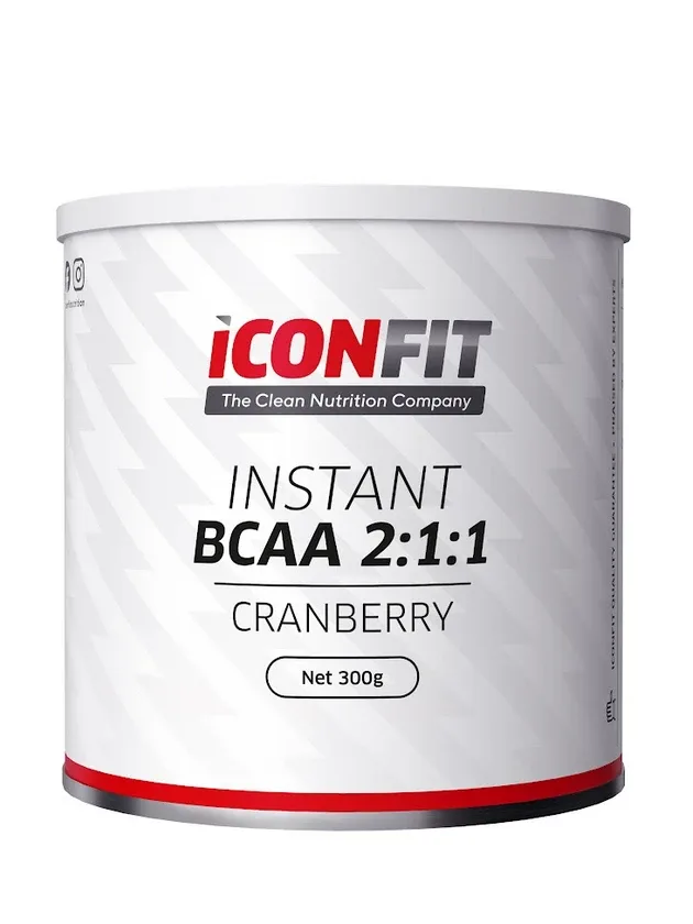Iconfit Bcaa 2:1:1 - cranberry, 300 g