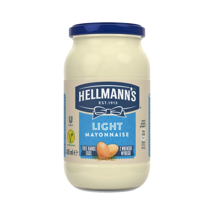 MAJONĒZE HELLMANN'S LIGHT 384G/405ML