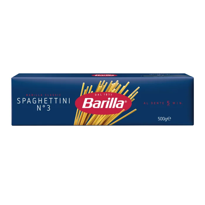 MAKARONI BARILLA NR.3 SPAGHETTINI 500G