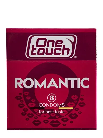 Prezervatīvi One Touch Romantic, 3 gb.
