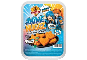 CĀĻA GAĻAS NAGETI ANIME NUGGZ ĀDAŽI 500G