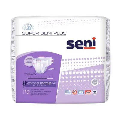 Подгузники-трусы для взрослых Seni Super Plus XL, 10 шт.