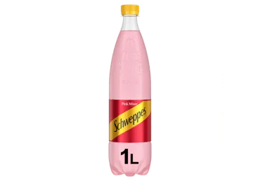 GĀZĒTS DZĒRIENS-TONIKS SCHWEPPES PINK MIXER 1L D