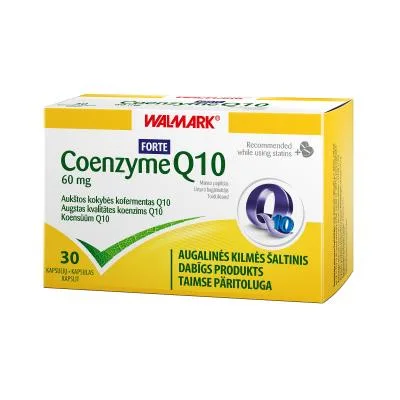 Walmark Coenzyme Q10 Forte 60 mg kapsulas N30