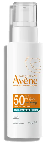 Флюид Avene Sun Anti Imperfection SPF 50, 40 мл