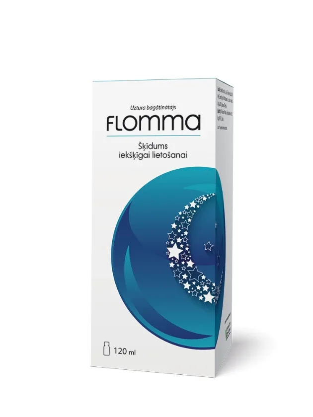 Flomma šķīdums iekšķīgai lietošanai, 120 ml