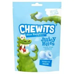 KOŠĻ. KONFEKTES CHEWITS JUICY BITES KAZEŅU 115G