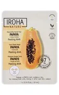 IROHA NATURE AHA PĪLINGA AUDUMA SEJAS MASKA AR PAPAIJAS EKSTRAKTU UN AHA SKĀBĒM, 20G