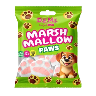 ZEFĪRS DEMI MARSHMALLOW TAPA LAPKA 60G