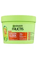 FRUCTIS KERATIN SLEEK MATU MASKA NEPAKĻĀVĪGIEM UN SAUSIEM MATIEM, 370ML