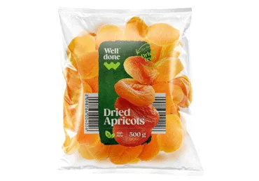 ŽĀVĒTAS APRIKOZES WELL DONE 500G