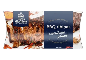 AMERIKĀŅU BBQ GRILL-RIBAS RM 900G
