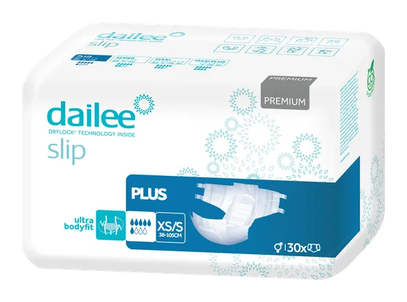 Подгузники-трусики для взрослых Dailee Slip Premium Plus XS/S, 30 шт.