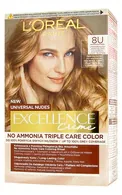 EXCELLENCE NUDES ILGNOTURĪGA MATU KRĀSA 8U, UNIVERSAL LIGHT BLONDE