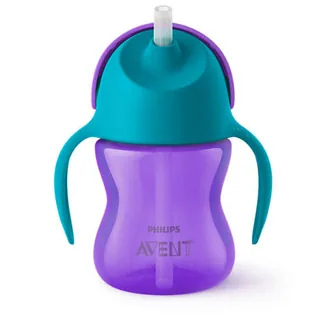 KRŪZE PHILIPS AVENT AR ELASTĪGU SALMIŅU LILLĀ 9+ 200ML