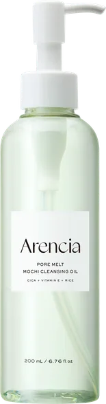 Arencia Pore Melt Mochi attīroša eļļa, 200 ml