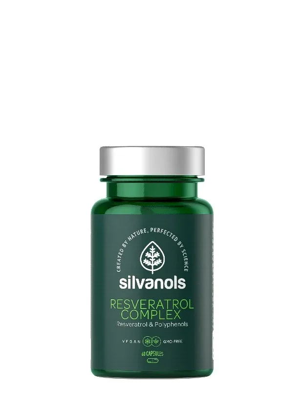 Silvanols Resveratrol Complex, 60 kapsulas