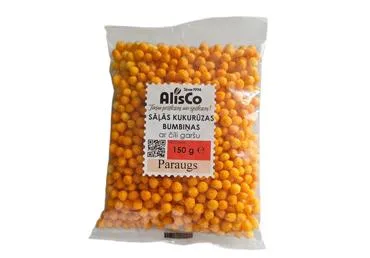 KUKURŪZAS BUMBIŅAS ČILI ALIS CO 150G