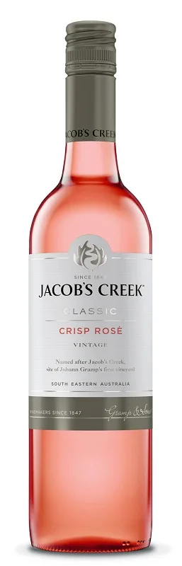 Розовое вино Jacob's Creek Crisp Rose Vintage 2016, 11,8%, 0,75 л