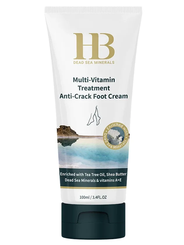H&B multivitamīnu krēms kājām saplaisājušai pēdu ādai, 100 ml