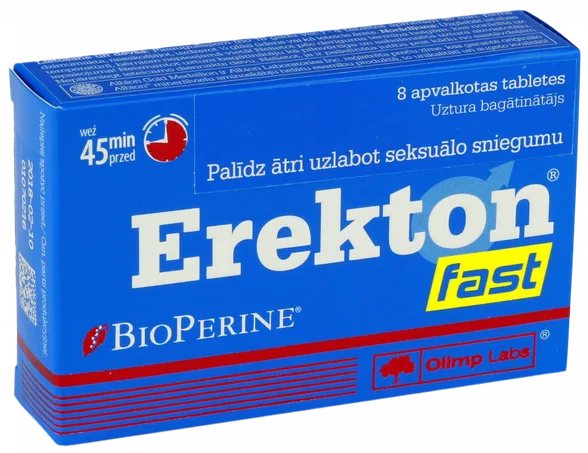 Olimp Labs Erekton Fast tabletes, 8 gab.