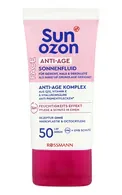 SUNOZON ANTI-AGE KOMPLEX SPF50 SAULES AIZSARGFLUĪDS SEJAI, SPF50, 50ML
