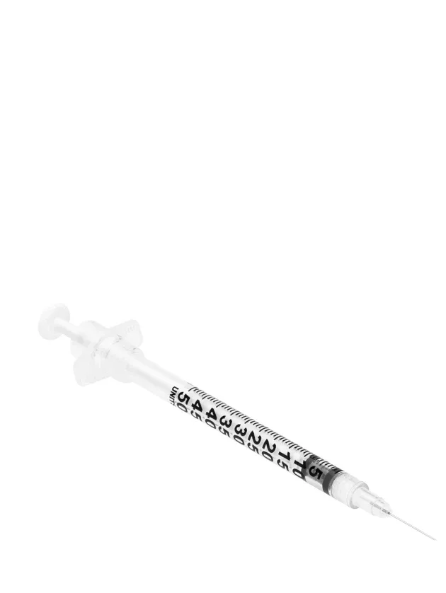 Šļirce 0,5 ml insulīna injekcijām ar aizsargmehānismu sol-care ar adatu (0,33 x 12,5 mm), 100 gb.