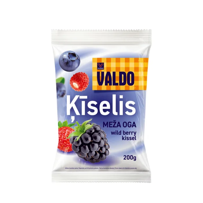 SAUSAIS MAISĪJUMS VALDO ĶĪSEĻA PAGATAVOŠANAI AR MEŽA OGU GARŠU 20G
